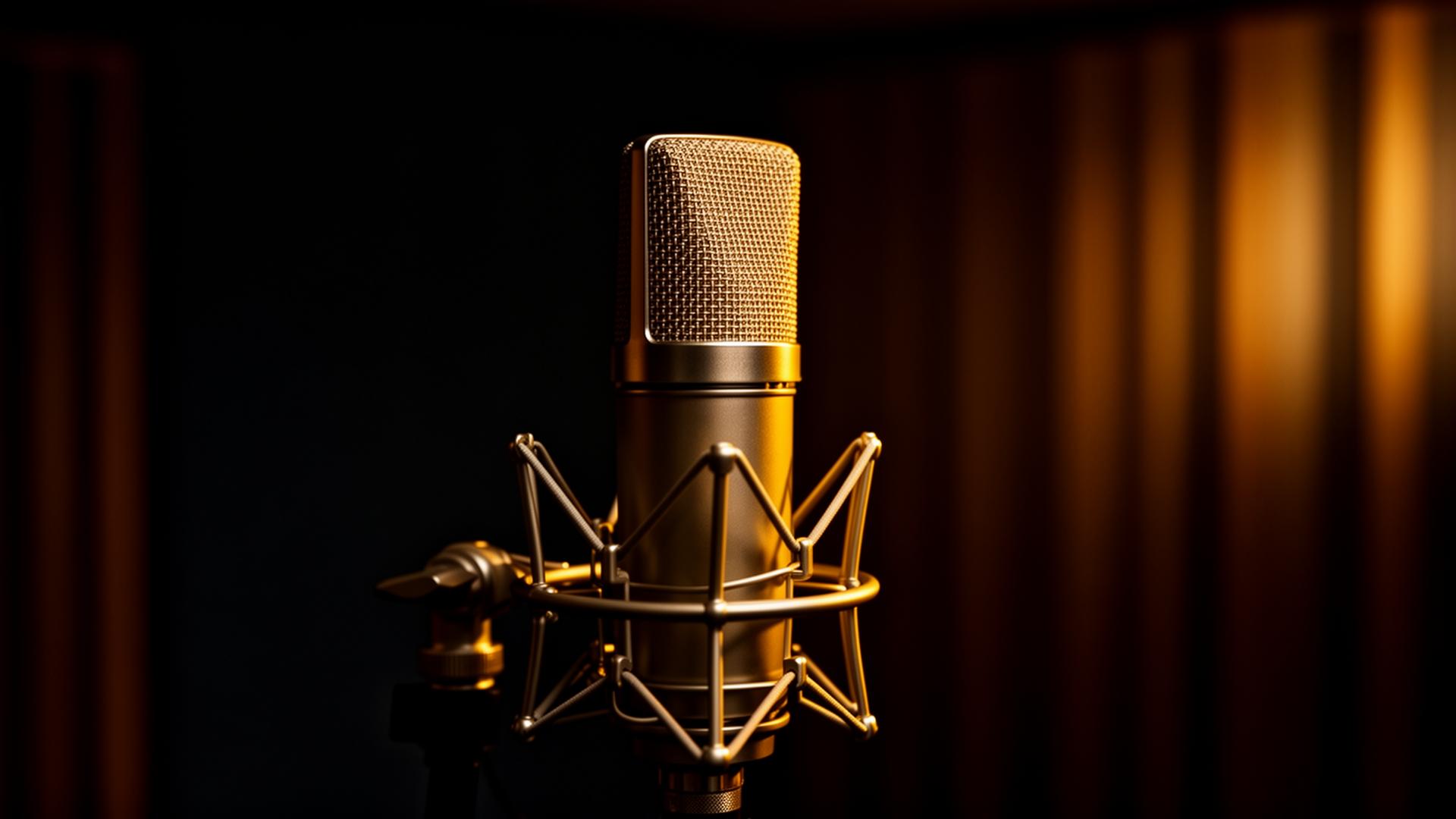 Premium studio microphone
